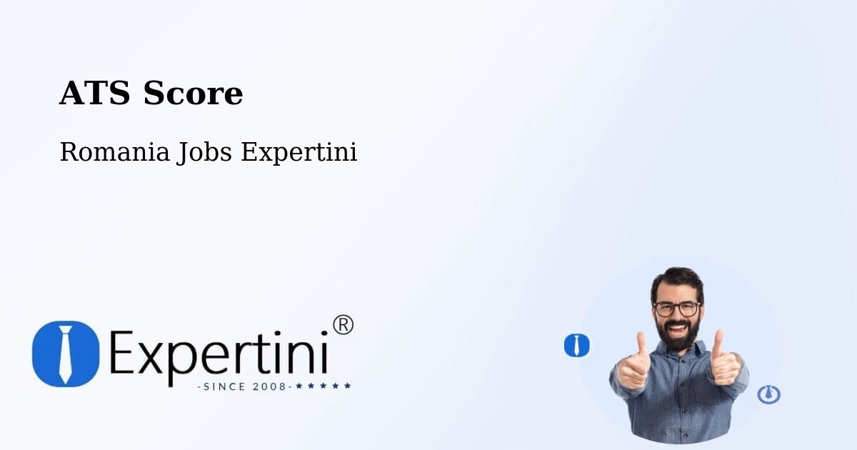Resume ATS Score & Job Description Match Tool – Barcea - Romania Jobs Expertini