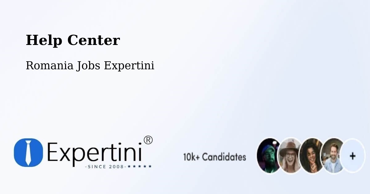 Help Center – Barcea - Romania Jobs Expertini