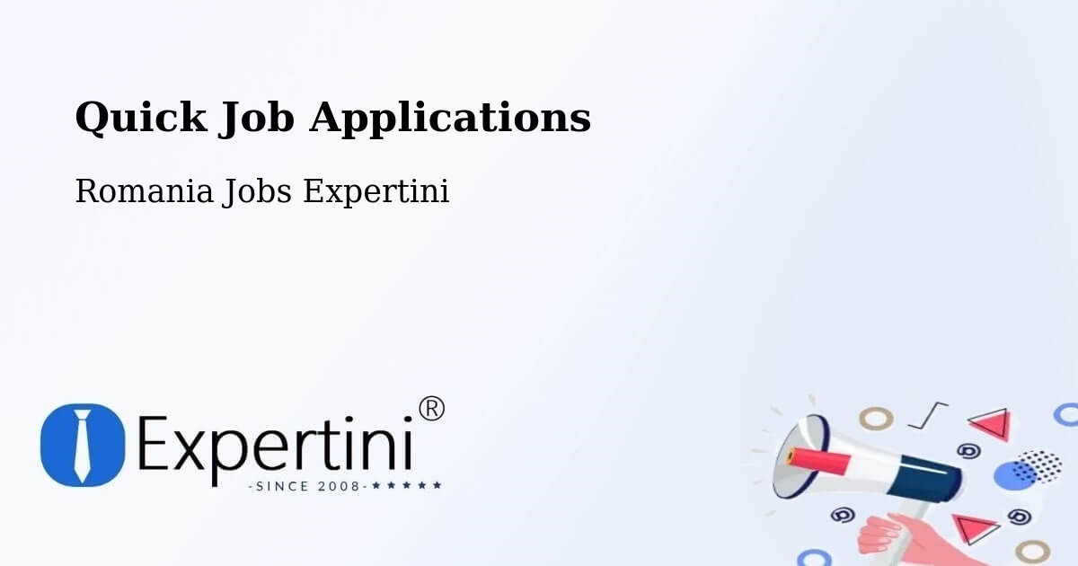 Quick Apply Feature – Barcea - Romania Jobs Expertini
